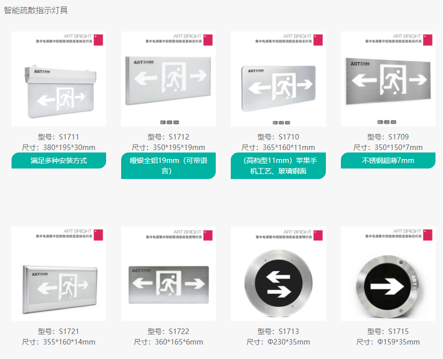 藝光GB51309-2018標(biāo)準(zhǔn)A型消防應(yīng)急燈具，智能疏散系統(tǒng)